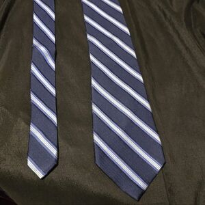 Nautica Classic Striped Blue Tie
